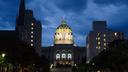 The Pennsylvania Capitol in Harrisburg.