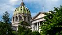 The Pennsylvania state Capitol in Harrisburg.