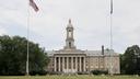 Old Main is pictured on the Penn State University campus in State College, Pennsylvania.