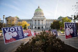 Though Republicans performed exceptionally well in down-ballot races — flipping two row offices and maintaining their legislative majorities — both rank-and-file members and leadership have repeatedly accused the Wolf administration and state Supreme Court of attempting to undermine the election’s integrity.