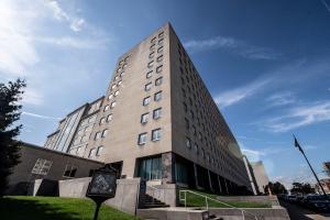 The Department of Human Services building in Harrisburg, Pennsylvania.