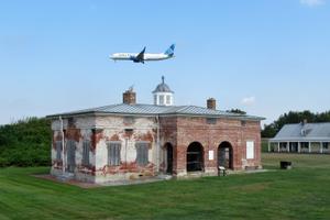 The Commandant's House at Fort Mifflin in Philadelphia.