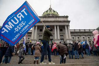 Former President Donald Trump released a statement calling on Pennsylvania legislative Republicans to “get tough and smart” and tie passage of the state budget to Wolf’s agreement to sign bills restricting voting access.