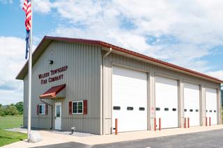 The Walker Township Fire Company satellite station on Cemetery Lane in Zion.  